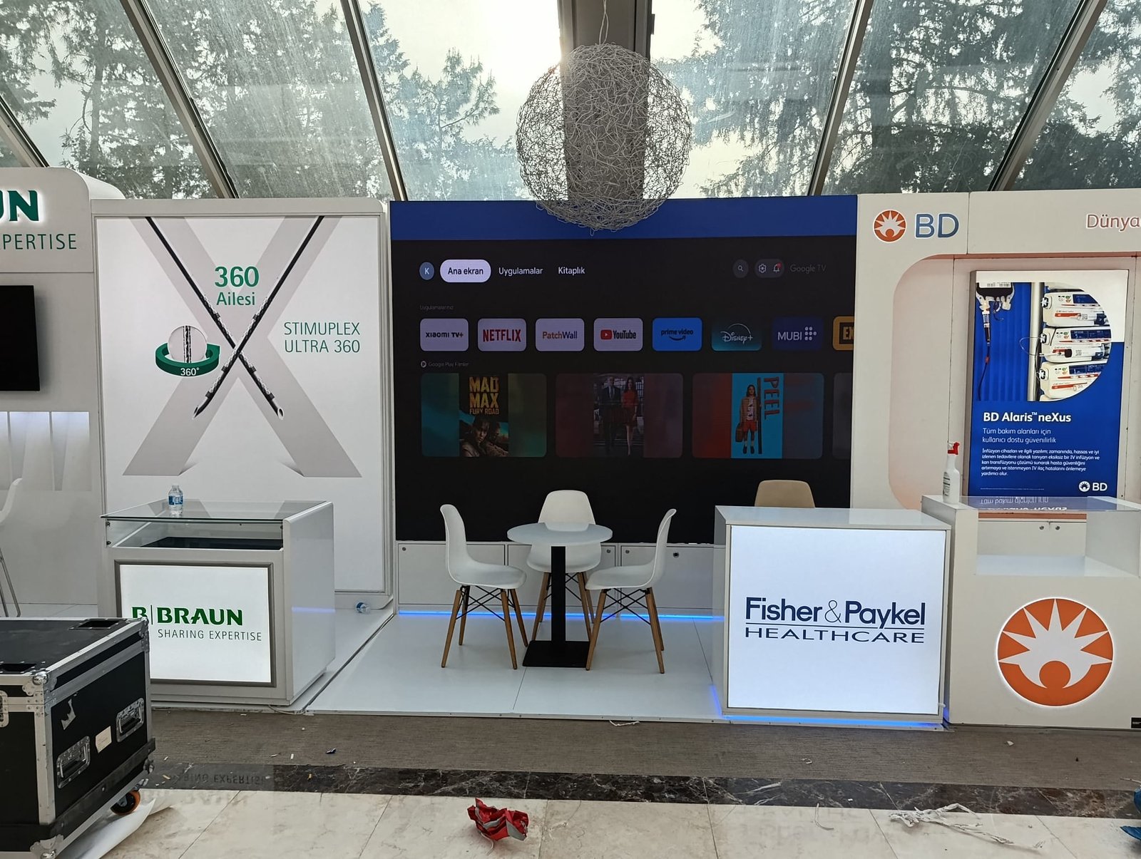 12 mt² Dijital LED Stand (2 Birim)