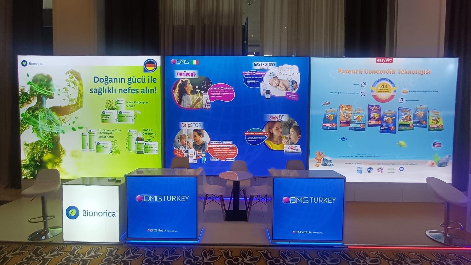 18 mt² Lightbox Stand (3 Birim)