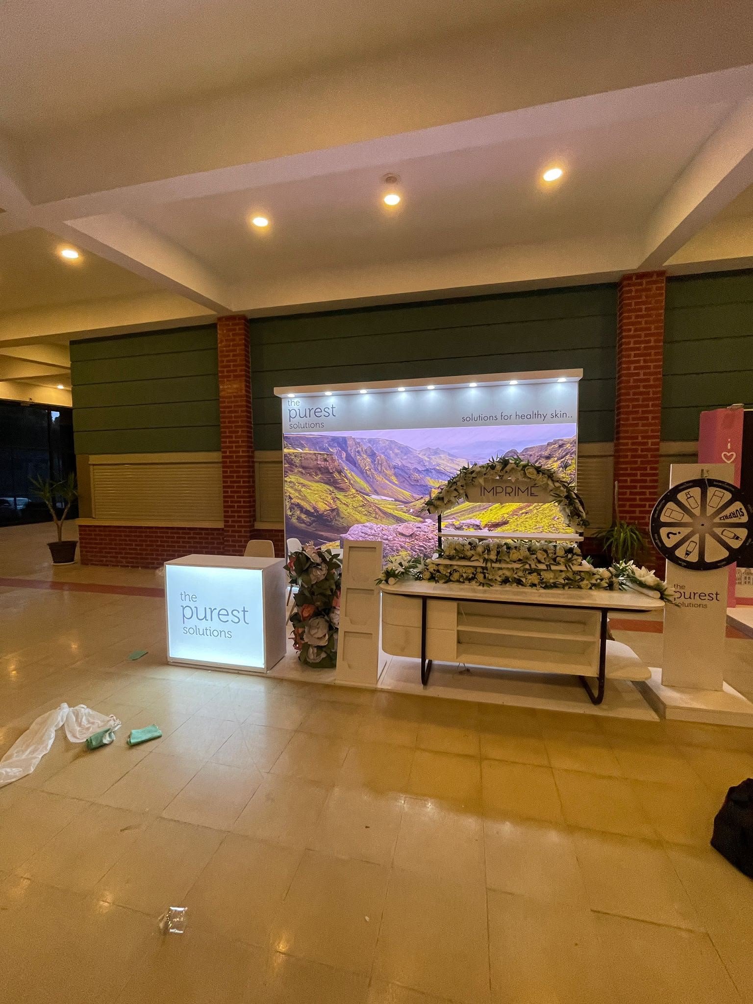 6 mt² Dijital LED Stand (1 Birim)