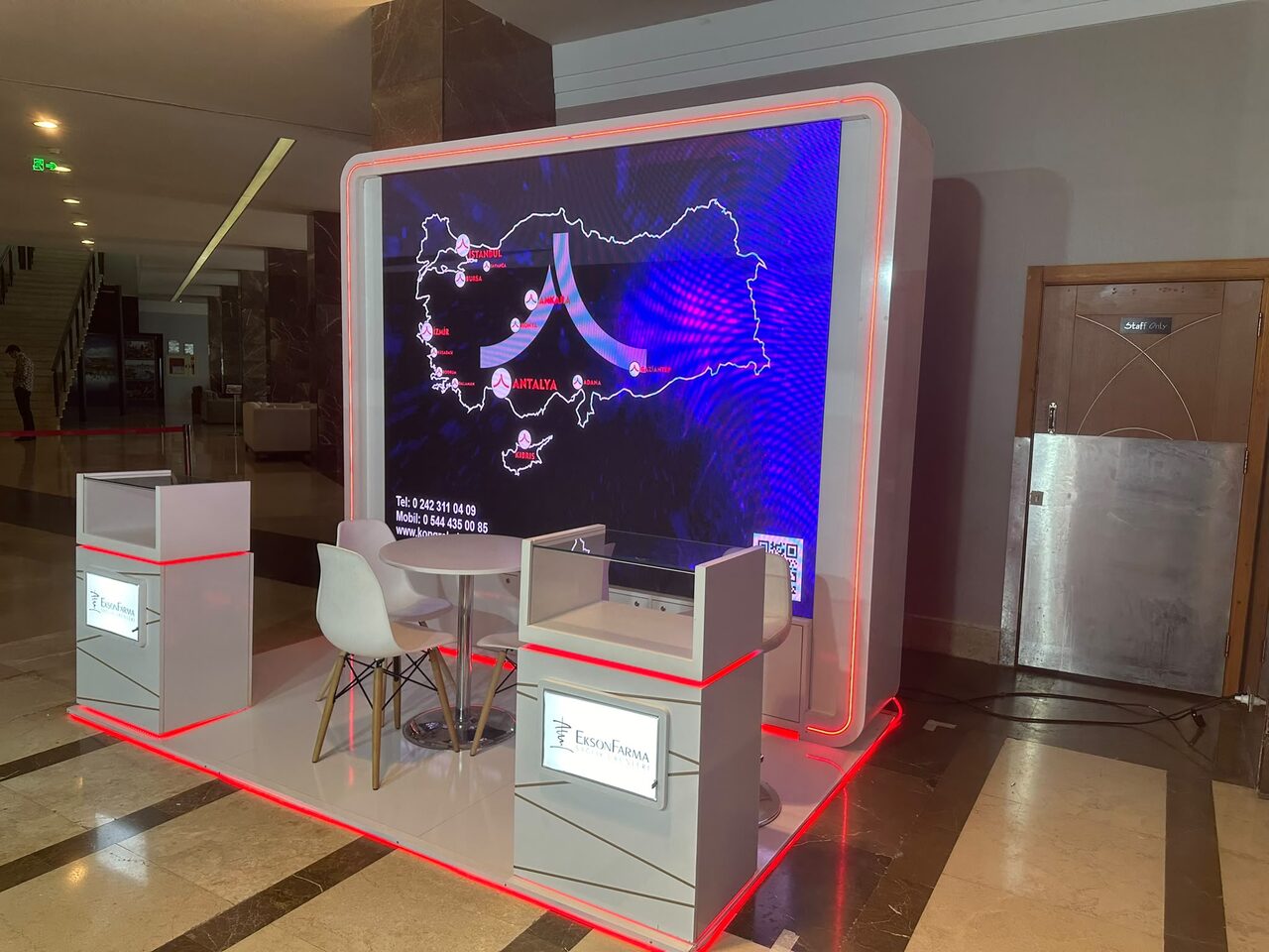 LED Ekran Stand — 3x2 (6 m²)